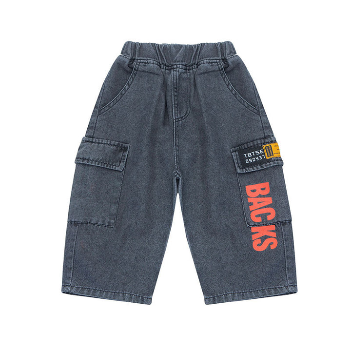 Unisex lässige Cargo-Shorts mit tiefen Taschen Drune