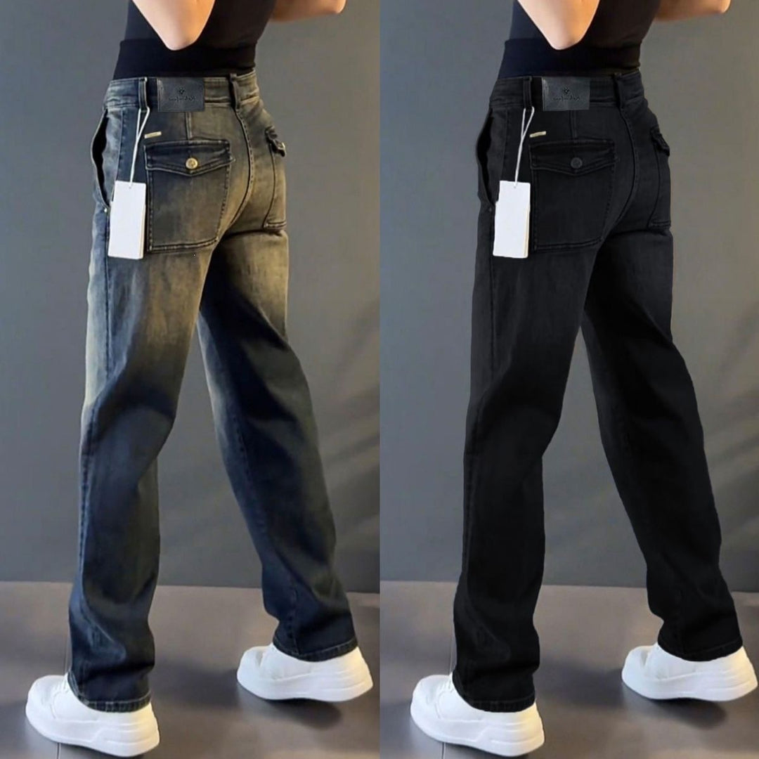 Damen Modische Hohe Taille Jeans Drune