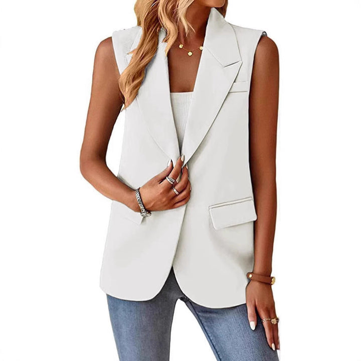 Damen Stylischer Blazer-Weste Drune