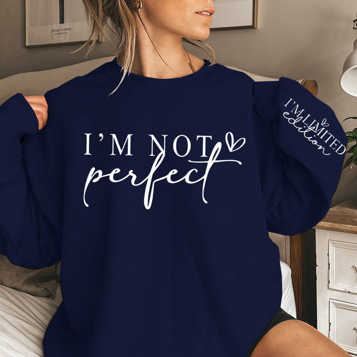 Damen Oversized Sweater mit Aufdruck und begrenzter Edition Drune