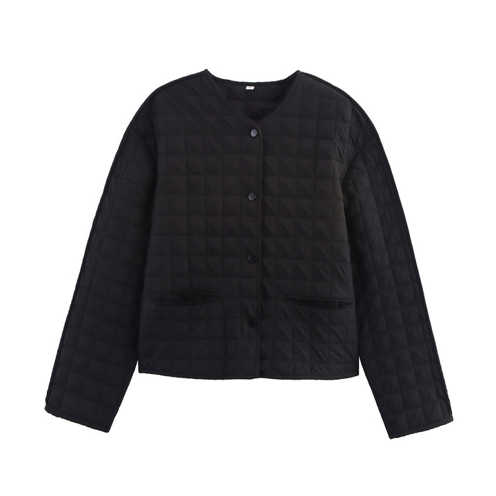 Damen gesteppte Übergangsjacke mit praktischen Taschen und modischem Design Drune