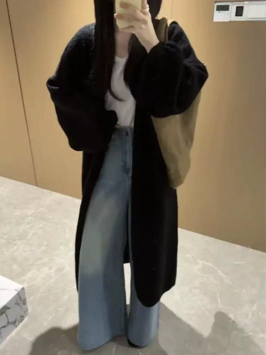 Damen Oversized Cardigan mit weichem Material Drune