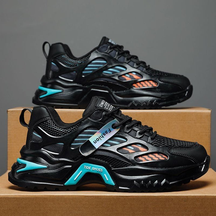 Damen Sportliche Sneakers mit atmungsaktiver Netzstruktur Drune