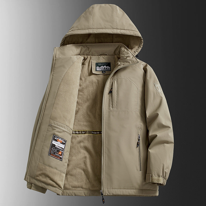 Herren Robuste Winterjacke mit isolierendem Futter Drune