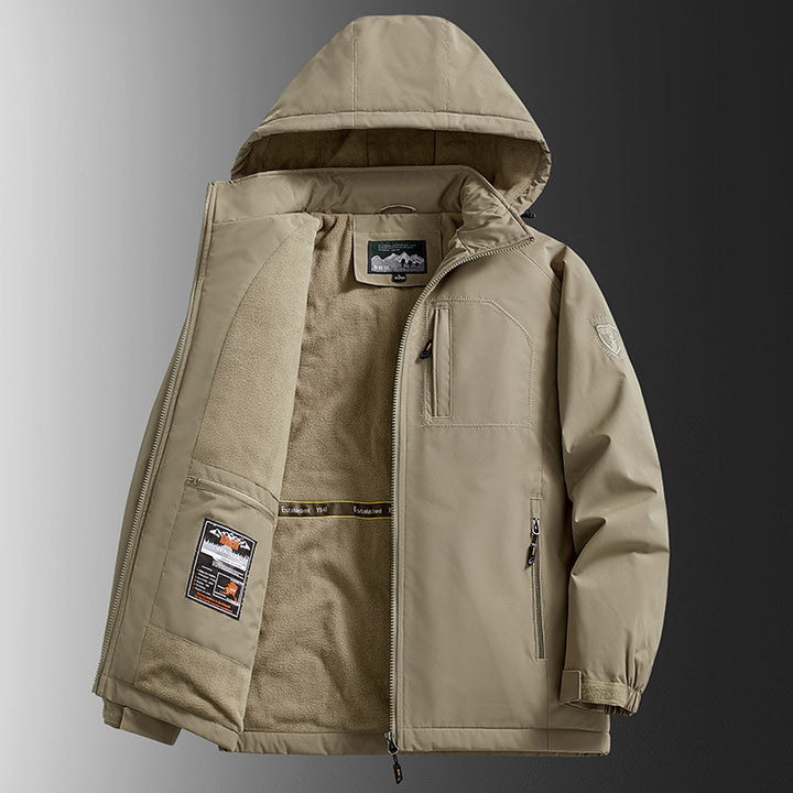 Herren Robuste Winterjacke mit isolierendem Futter Drune