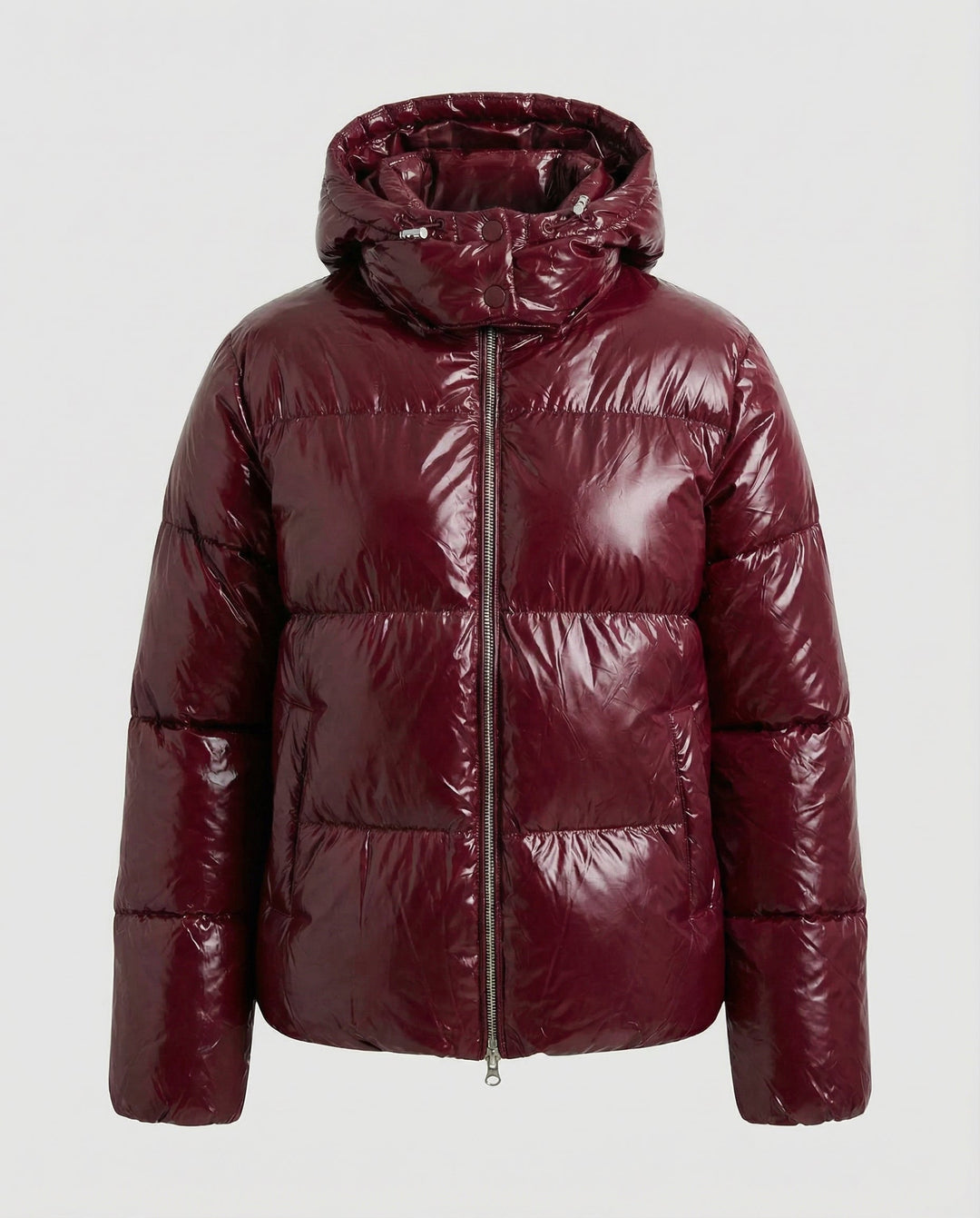 Damen Puffy Jacke Kapuze | Drune