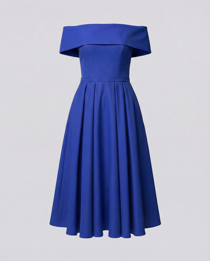 Vielseitiges trägerloses Satin-Kleid für Partys
