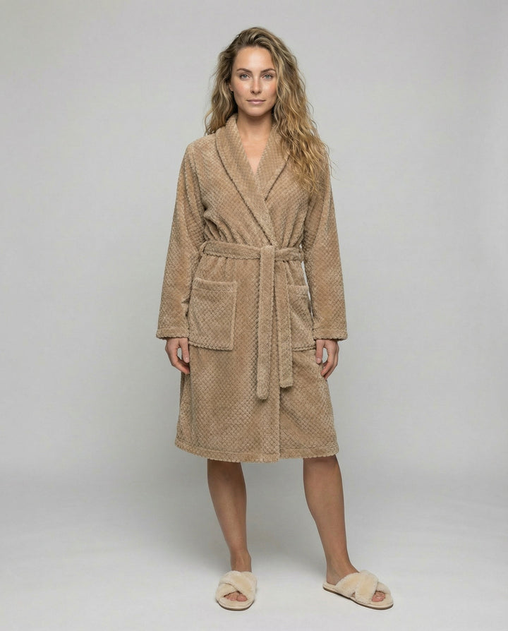Kuscheliger Damen Bademantel | Drune