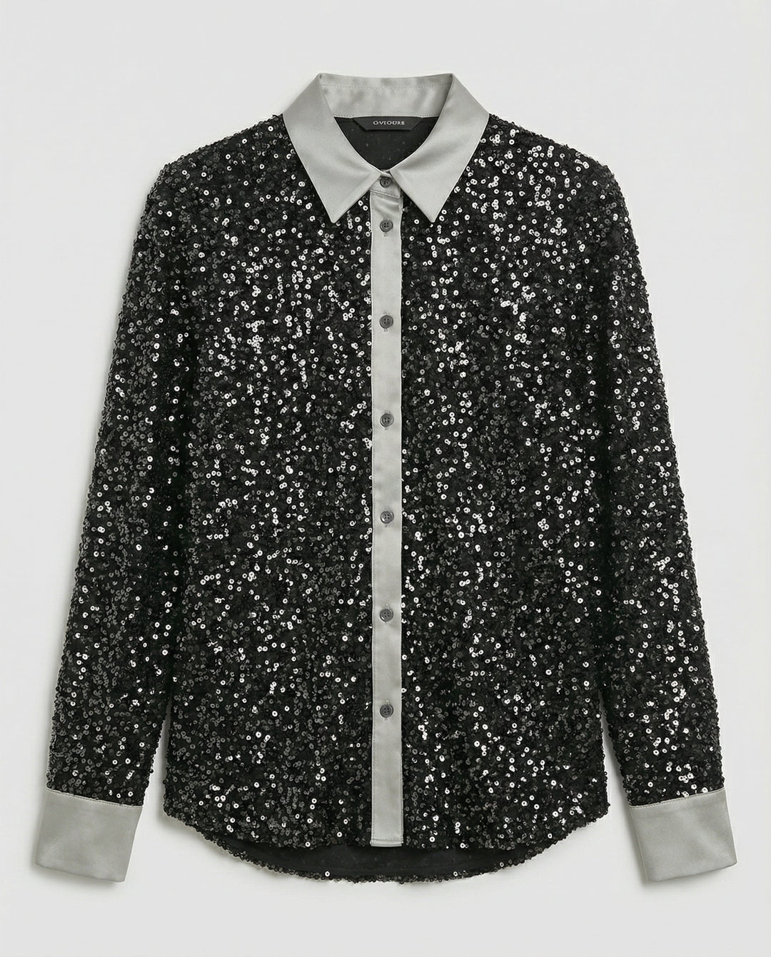 Glitzernde Damen Paillettenbluse | Drune