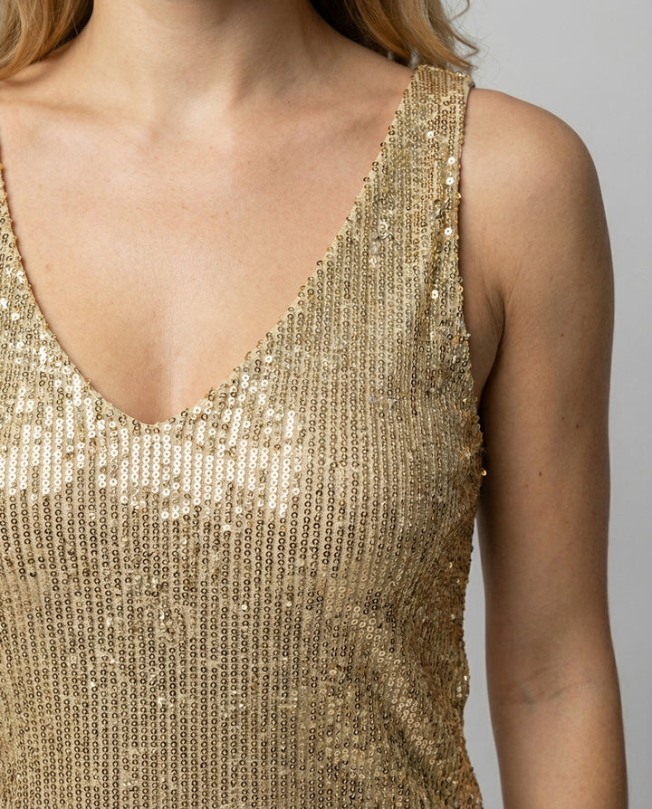 Glitzerndes Damen Oberteil | Drune