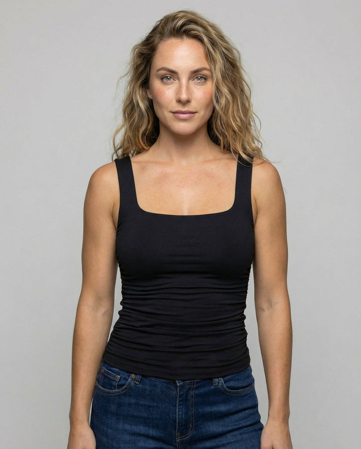 Figurbetontes Damen Top | Drune
