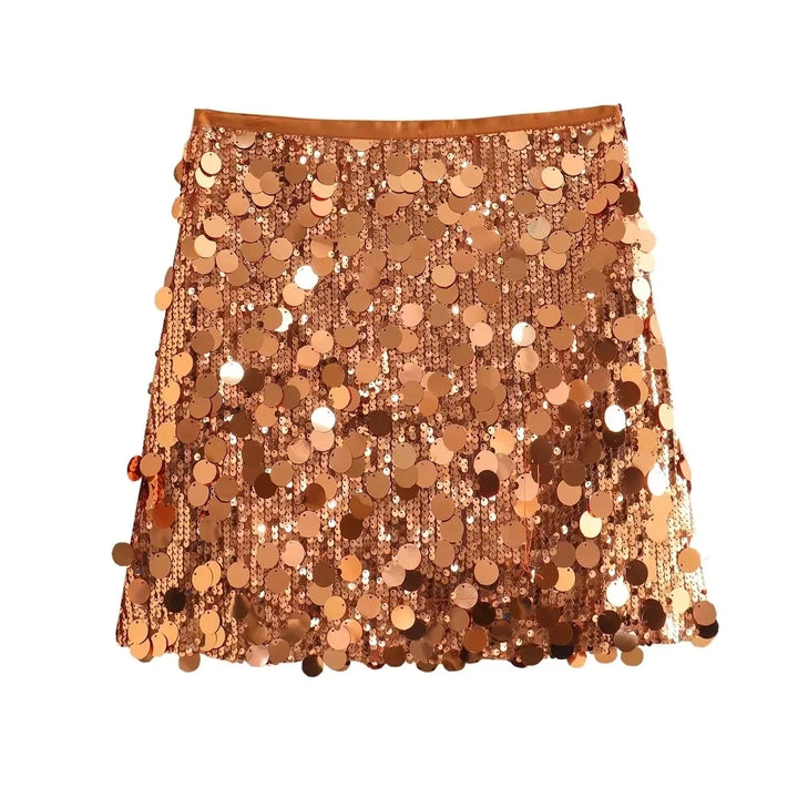 Drune | Glamour in Motion: Mini-Paillettenrock 2024 für Damen