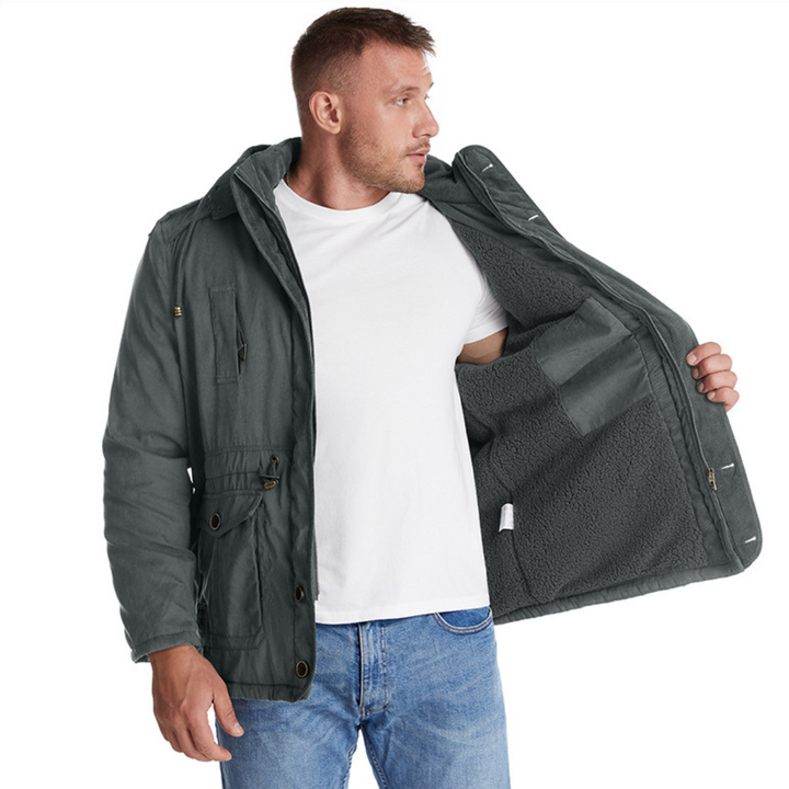 Drune | Herren Wintermantel Wind & Wasserdicht Outdoor Mantel