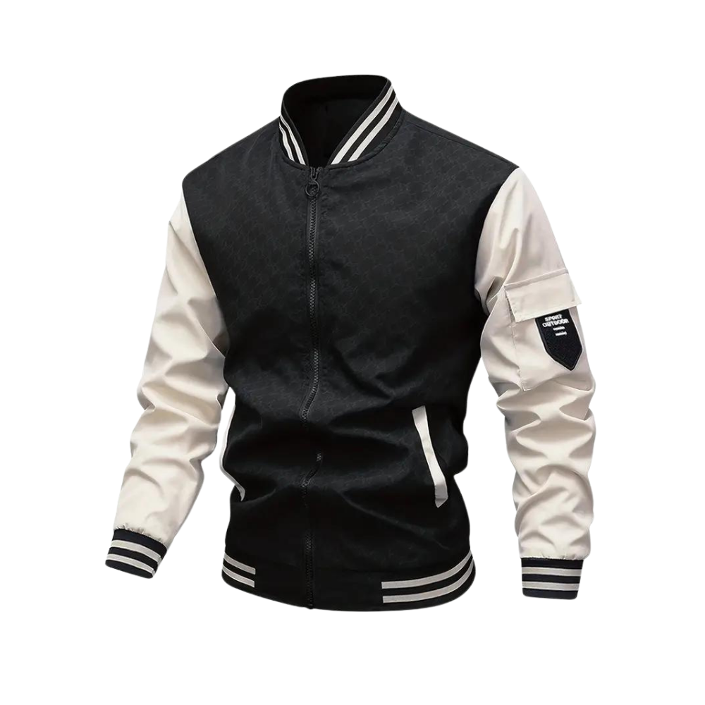 Drune | Stylische Bomberjacke mit Reißverschluss für Herren
