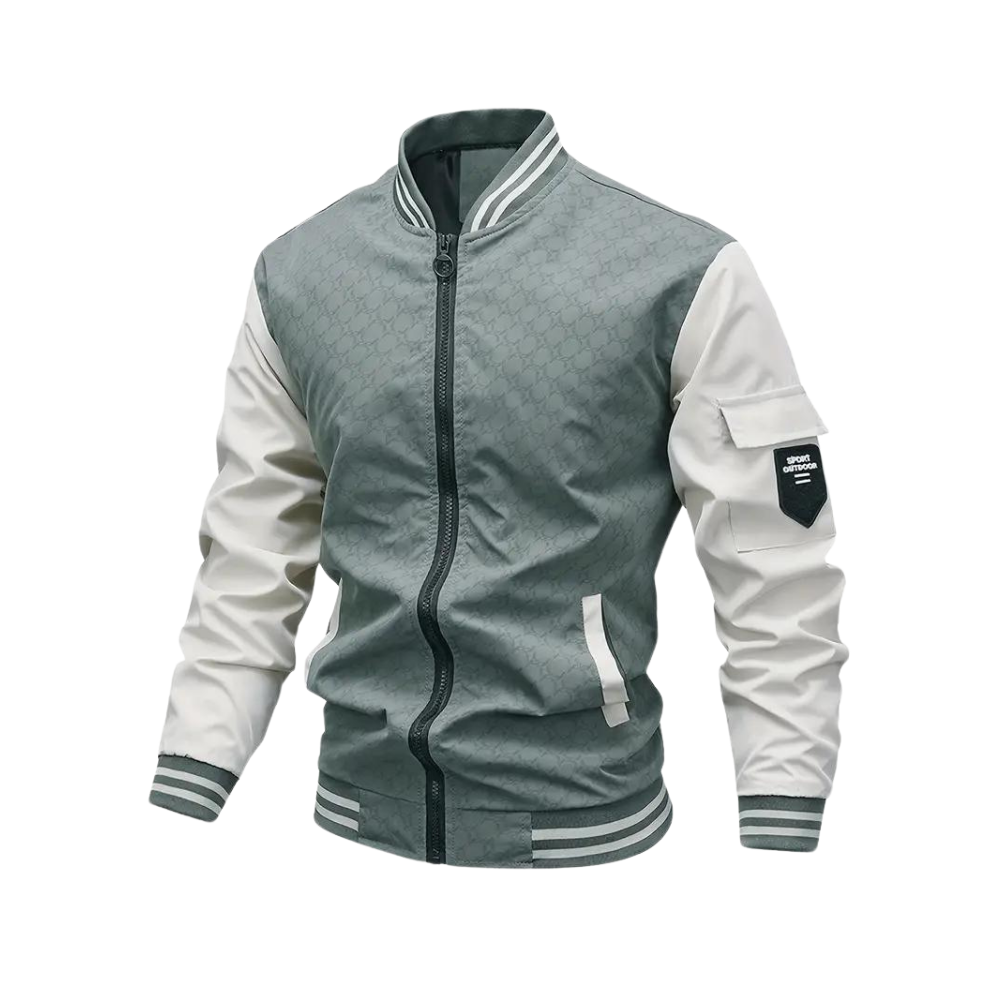 Drune | Stylische Bomberjacke mit Reißverschluss für Herren