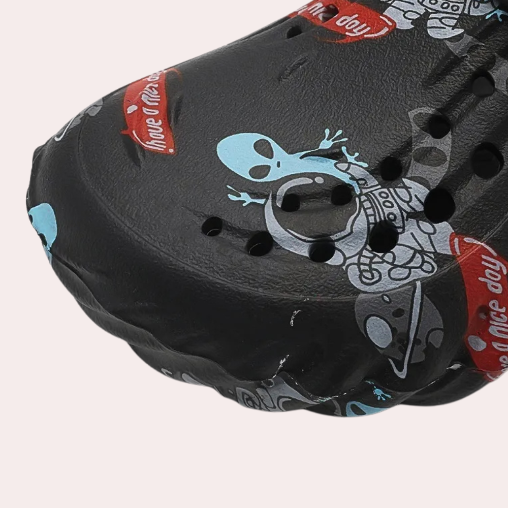 Drune | Modische Graffiti Sandalen Für Herren
