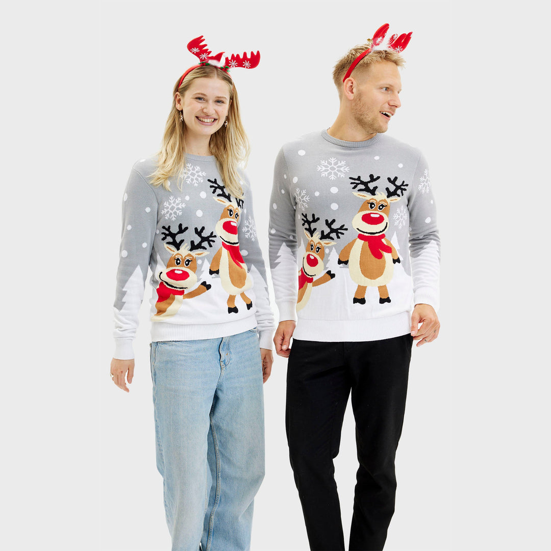 Drune | Süßer Weihnachtspullover - Damen