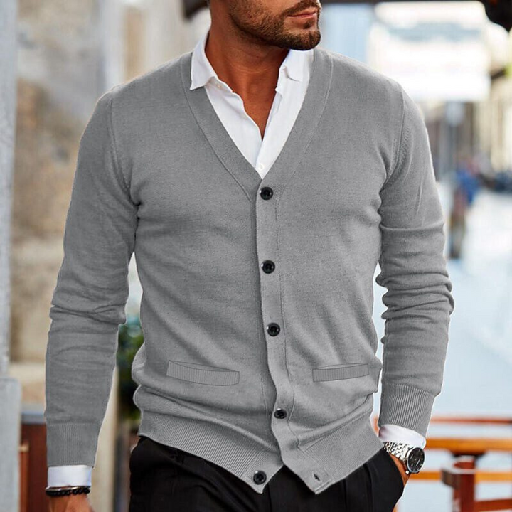 Drune | Strickcardigan aus Baumwolle - Elegant & Klassisch