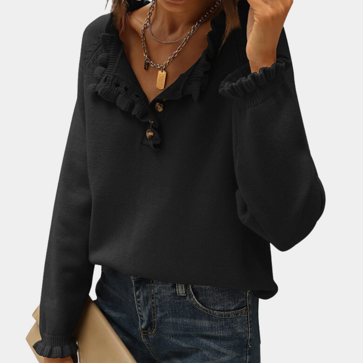 Drune | Moderner Pullover Für Damen Mit Schlichtem Stil