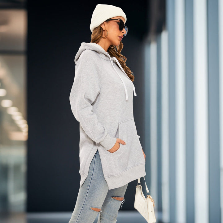 Drune | Bequemes Oversize-Kleid mit Kapuze für Damen
