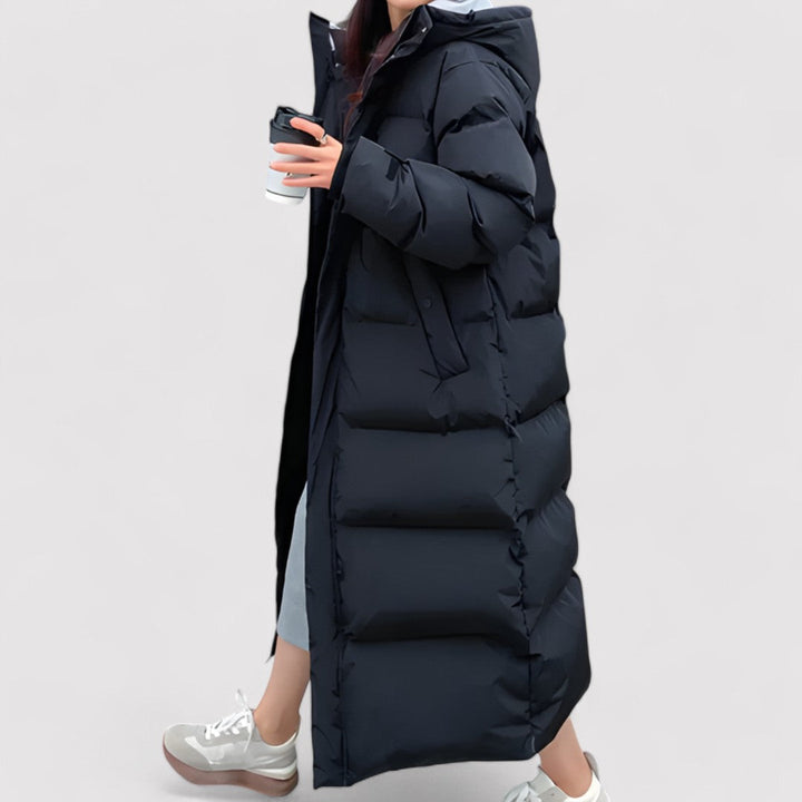 Drune | Damen Warme Wasserdichte Pufferjacke Komfort und Eleganz