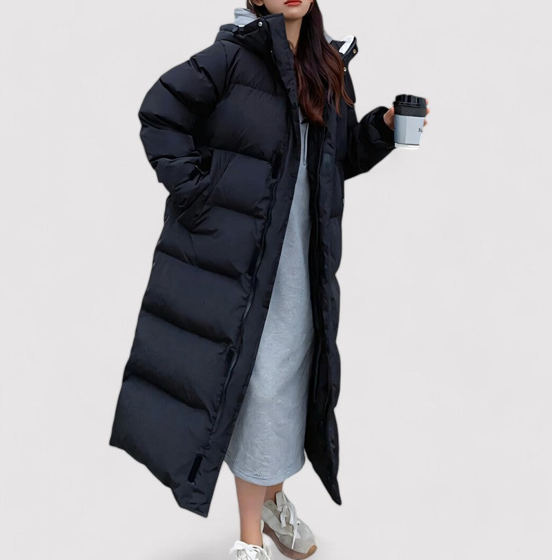 Drune | Damen Warme Wasserdichte Pufferjacke Komfort und Eleganz