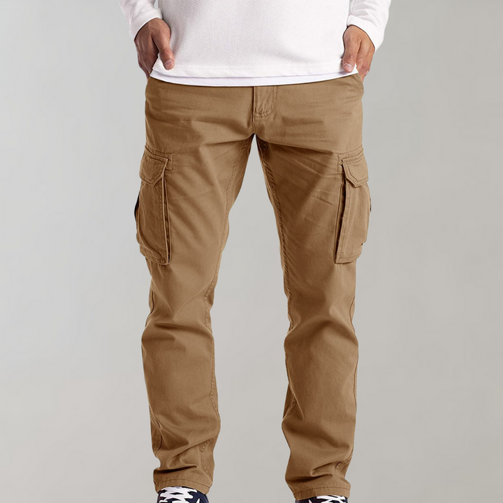 Drune | Cargo Hose mit Seitentaschen - Robuste Freizeithose im Streetwear-Look für Alltag, Outdoor & Arbeit