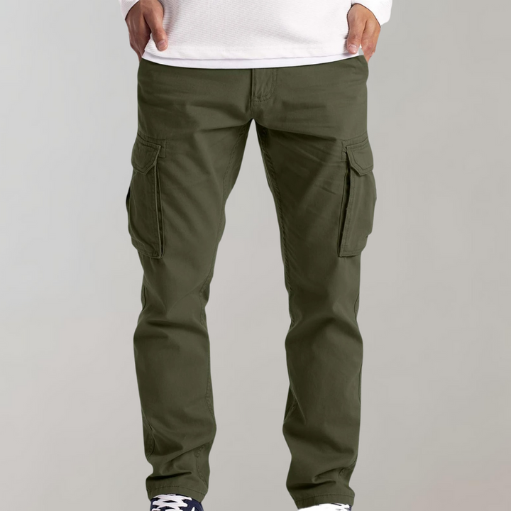 Drune | Cargo Hose mit Seitentaschen - Robuste Freizeithose im Streetwear-Look für Alltag, Outdoor & Arbeit