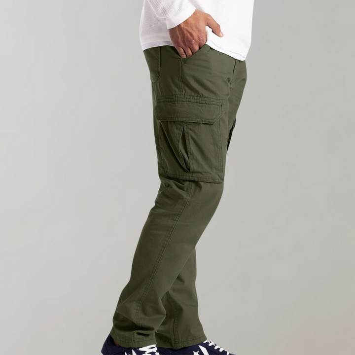 Drune | Cargo Hose mit Seitentaschen - Robuste Freizeithose im Streetwear-Look für Alltag, Outdoor & Arbeit