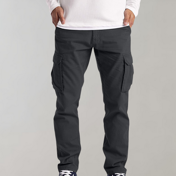 Drune | Cargo Hose mit Seitentaschen - Robuste Freizeithose im Streetwear-Look für Alltag, Outdoor & Arbeit