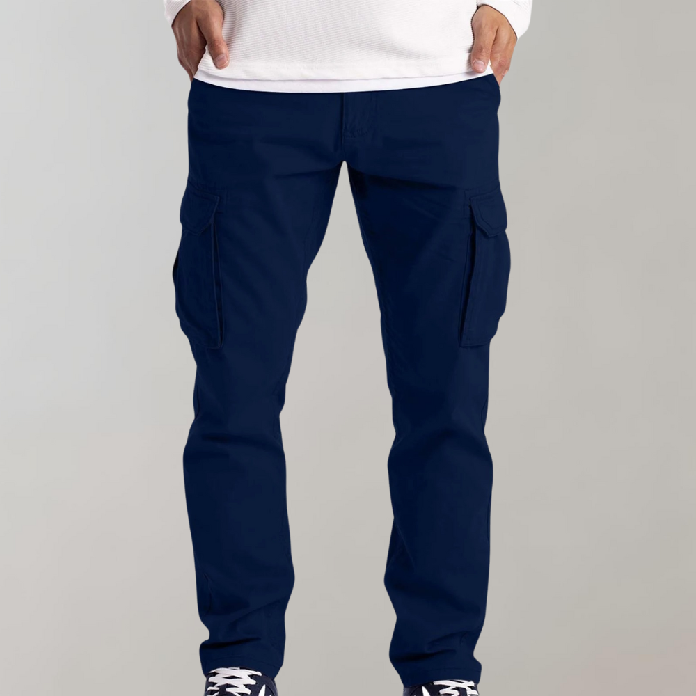 Drune | Cargo Hose mit Seitentaschen - Robuste Freizeithose im Streetwear-Look für Alltag, Outdoor & Arbeit