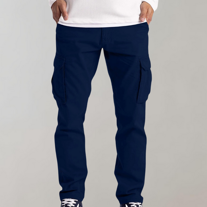 Drune | Cargo Hose mit Seitentaschen - Robuste Freizeithose im Streetwear-Look für Alltag, Outdoor & Arbeit