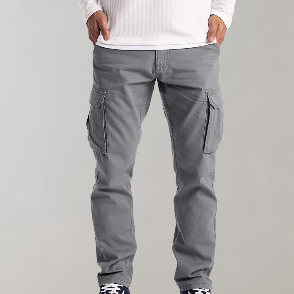 Drune | Cargo Hose mit Seitentaschen - Robuste Freizeithose im Streetwear-Look für Alltag, Outdoor & Arbeit