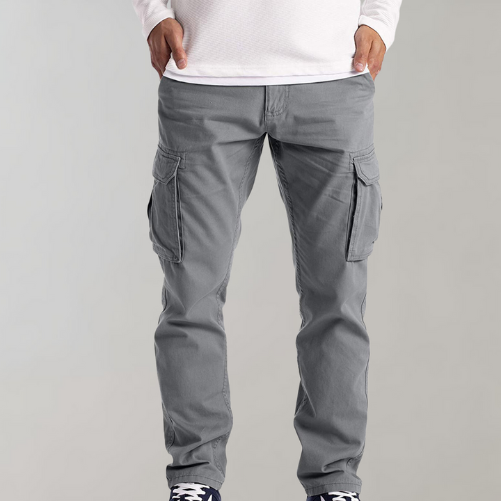 Drune | Cargo Hose mit Seitentaschen - Robuste Freizeithose im Streetwear-Look für Alltag, Outdoor & Arbeit