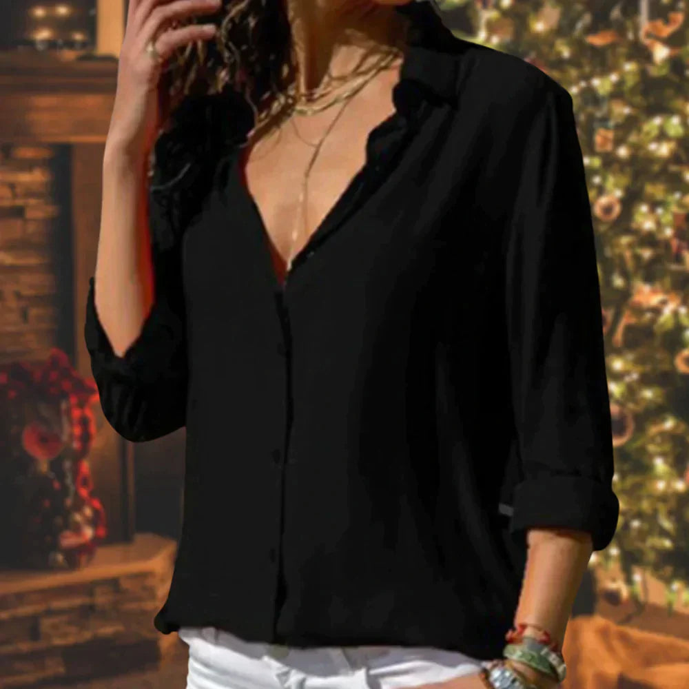 Drune | Satinbluse für Damen