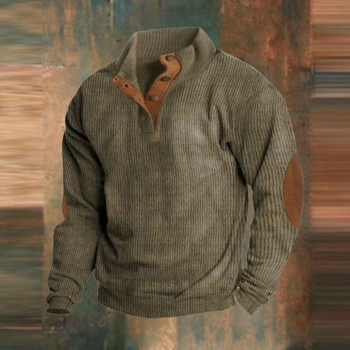 Drune | VIERKNOPF-STRICKPULLOVER