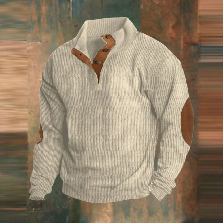 Drune | VIERKNOPF-STRICKPULLOVER