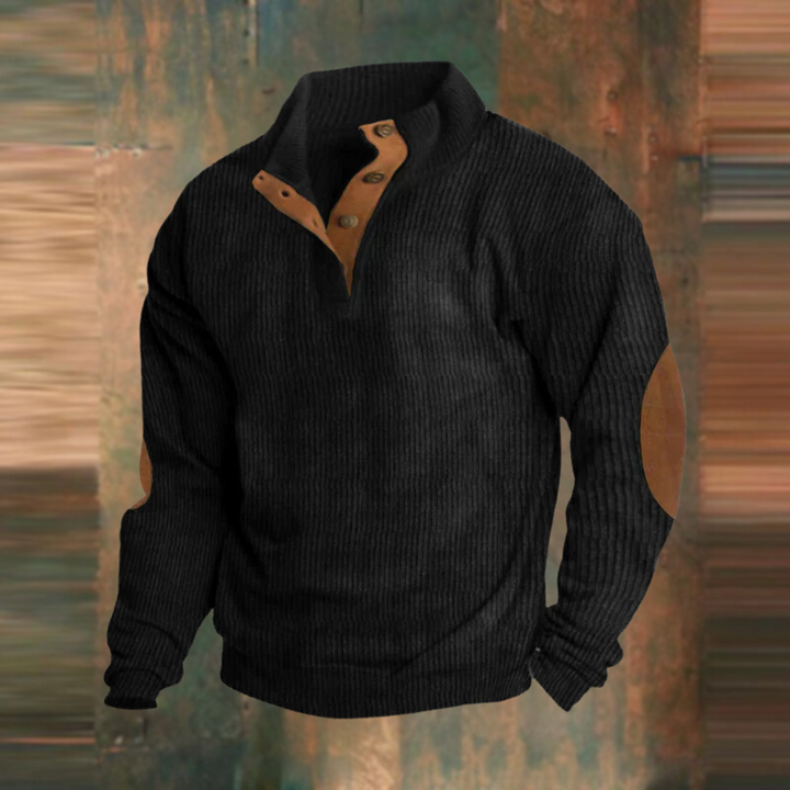 Drune | VIERKNOPF-STRICKPULLOVER