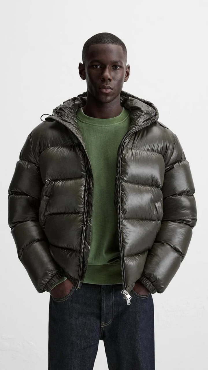 Drune | 100% Daunen Pufferjacke - Nachhaltig und Warm - Wasserdicht und Trendy