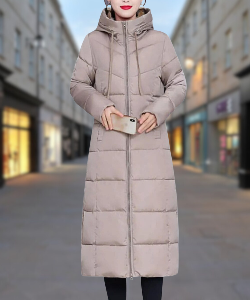 Drune | Elegante lange Jacke für Damen