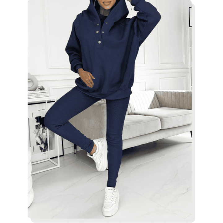 Drune | 3-Teiliges Outfit-Set Lässiger Moderner Stil Ideal für den Winter
