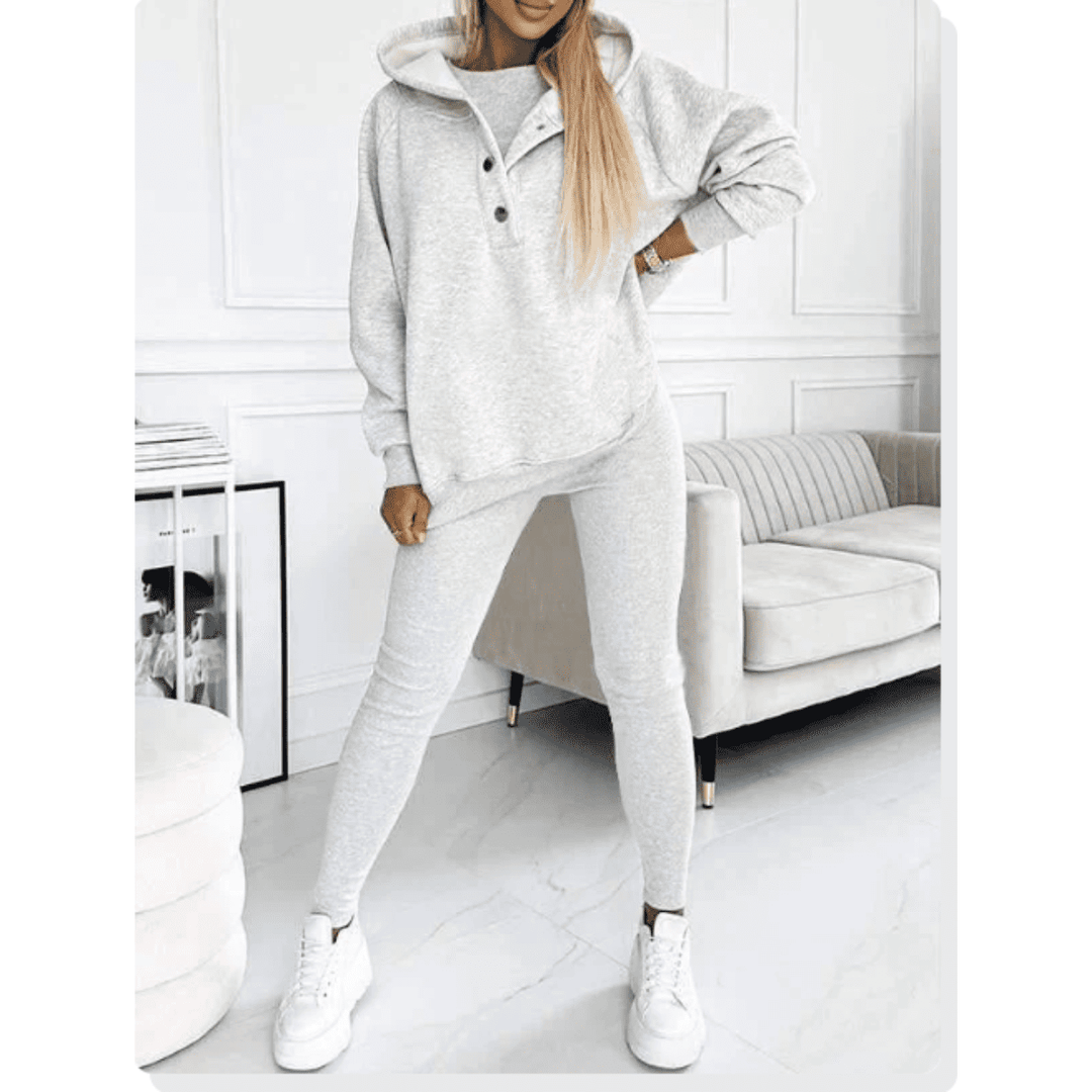 Drune | 3-Teiliges Outfit-Set Lässiger Moderner Stil Ideal für den Winter