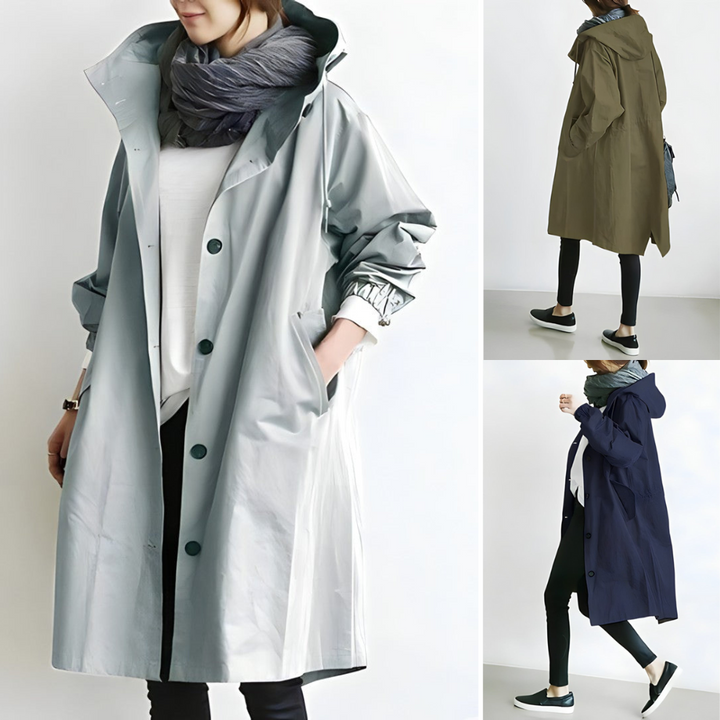 Drune | Klassischer und eleganter Trenchcoat für Frauen