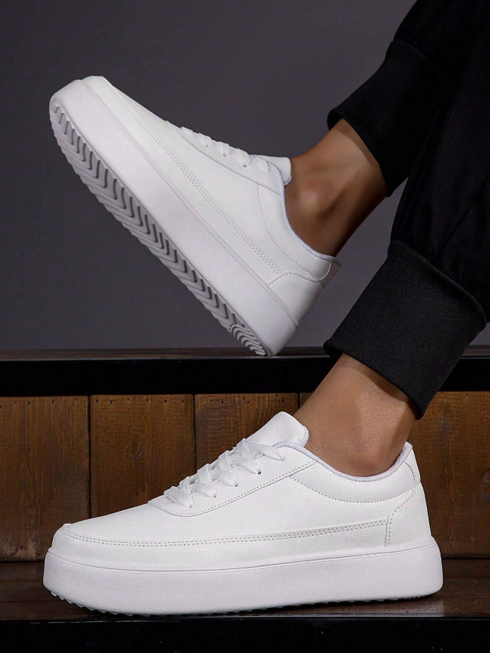 Drune | Weiße Orthopädische Sneakers Herren Unterstützung Und Komfort