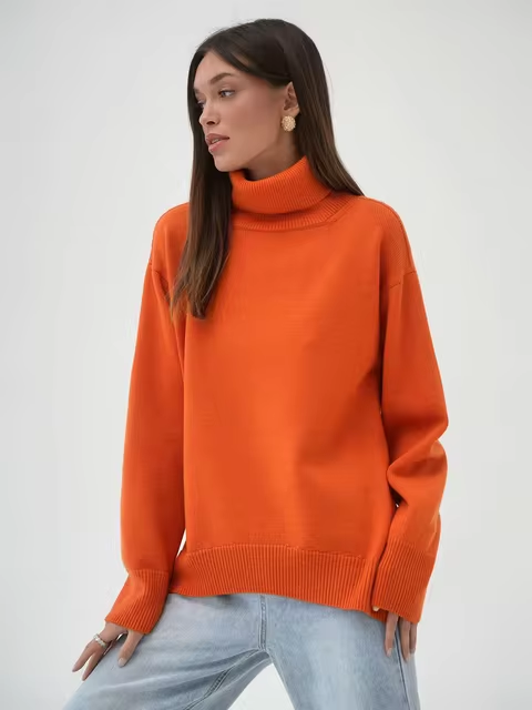 Drune | Loose-fitting roll-neck sweater