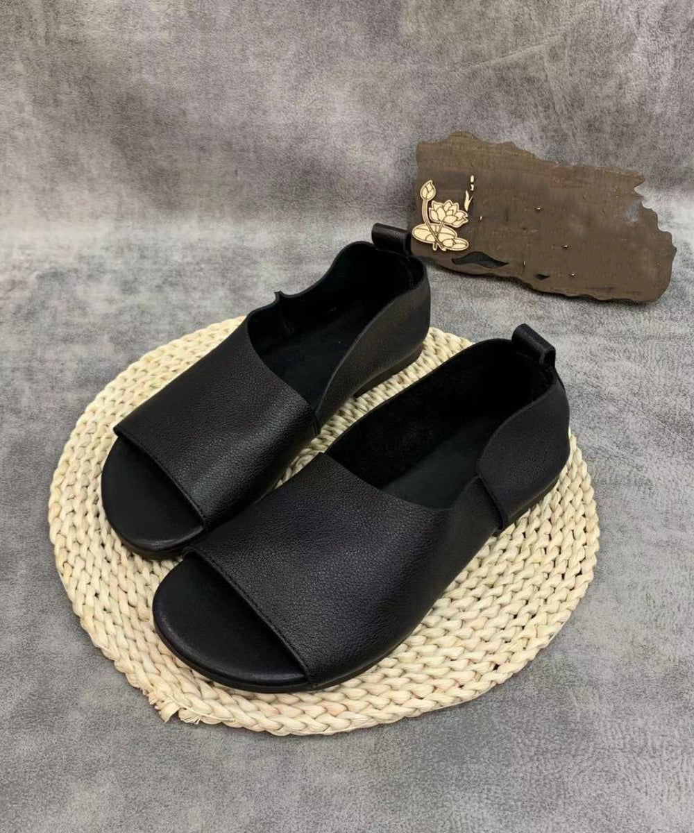 Drune | Flache Schuhe mit Offenen Zehen