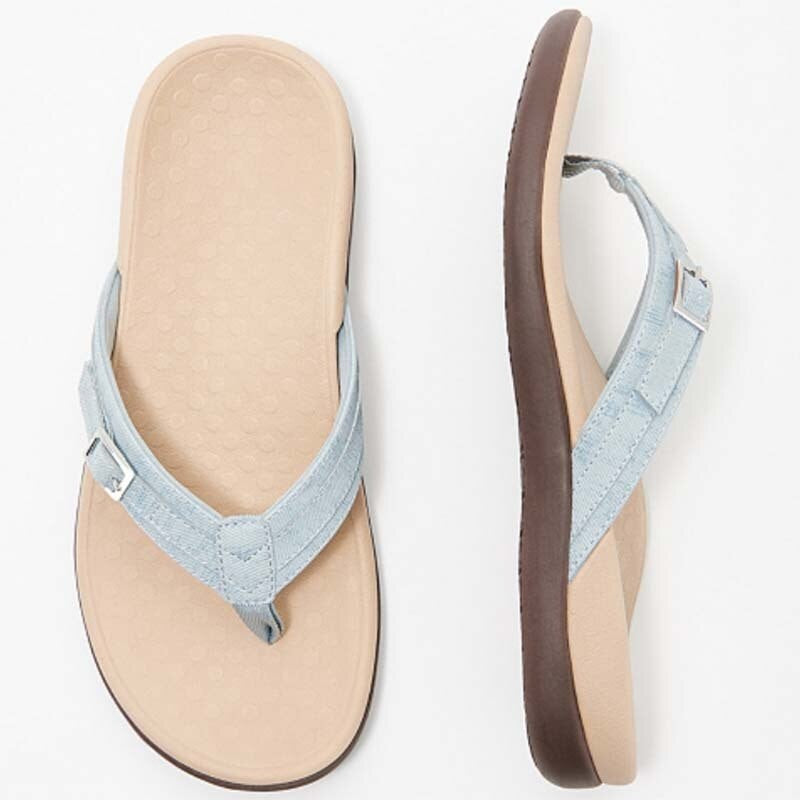 Drune | Flip Flops Spaziergang in Glückseligkeit: Erlebe unübertroffenen Komfort mit unseren orthopädischen Flip Flops