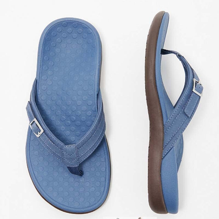 Drune | Flip Flops Spaziergang in Glückseligkeit: Erlebe unübertroffenen Komfort mit unseren orthopädischen Flip Flops