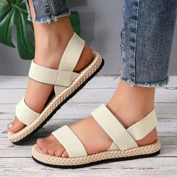 Drune | Stilvolle Gewebte Sandalen