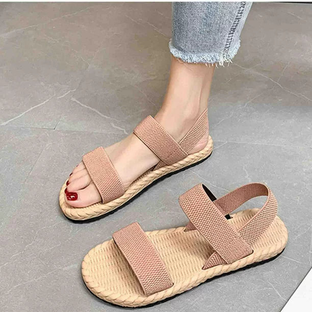 Drune | Stilvolle Gewebte Sandalen
